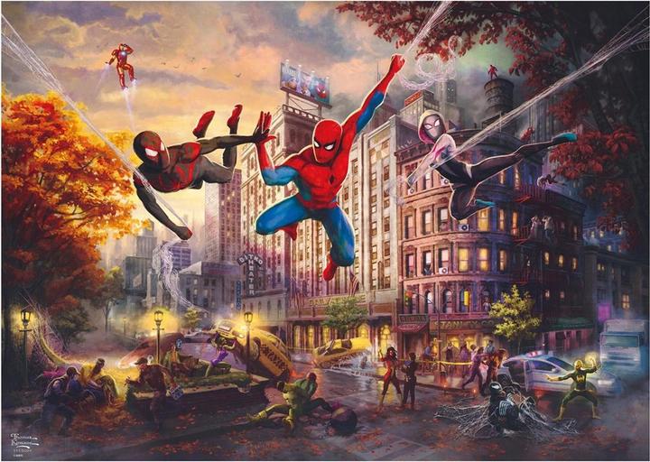 Produktbild Schmidt Spiele SSP Puzzle Marvel, Spiderman 500 59957 (1000 Teile)
