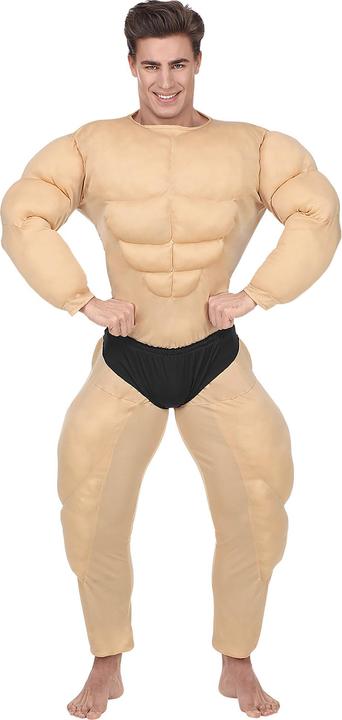Image du produit Widmann Costume de bodybuilder : combinaison de muscle avec slip (M)