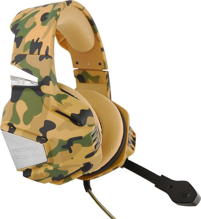 Immagine prodotto Xtreme Predator XC300-Pro Stereofonico Padiglione auricolare Mimetico (Cablato)