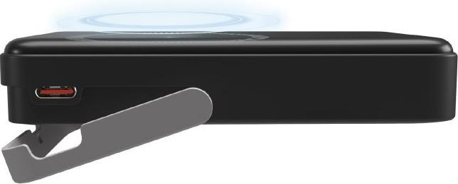 Image du produit SBS Banque d'alimentation de 10 000 mAh, recharge sans fil et support intégré (10000 mAh, 20 W, 37 Wh)