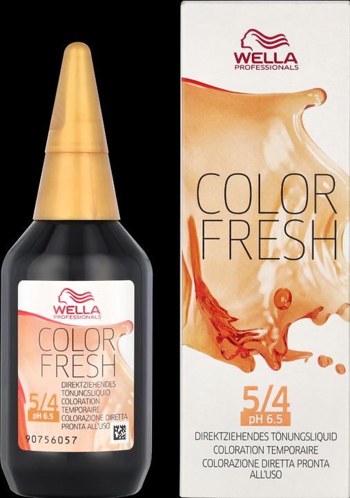 Actual product image Wella Color Fresh Acid (5/4 light brown red)