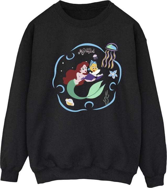 Produktbild Disney The Little Mermaid Reading A Book Sweatshirt (S)