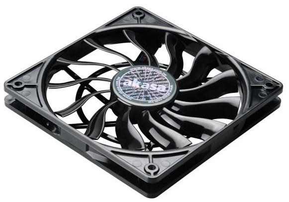 Actual product image Akasa AK-FN078 Slimline PWM fan (120 mm, 1 x)