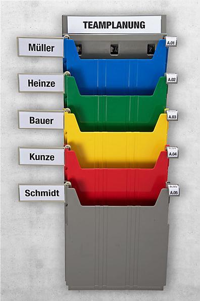 Immagine prodotto Eichner Classificatore da parete BIG, per formato UNI A4, altezza di riempimento 34 mm (A4)