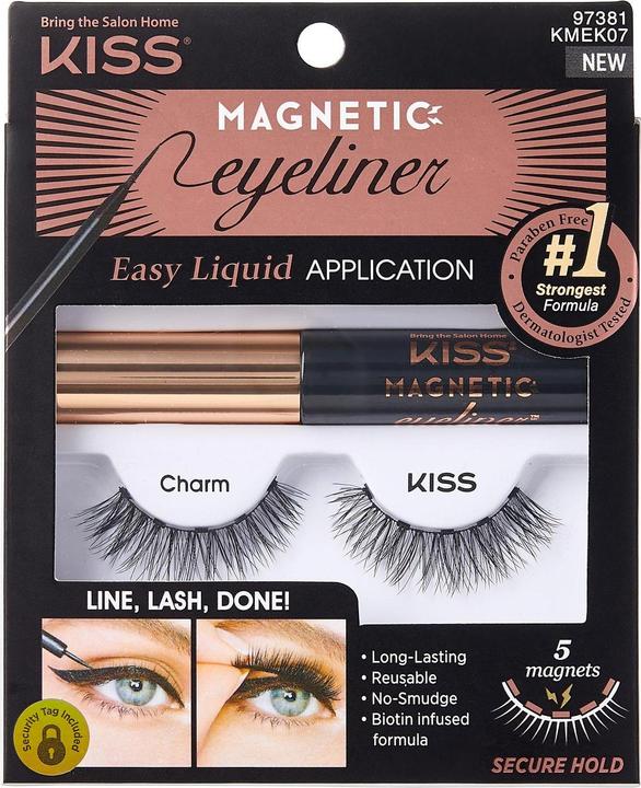 Produktbild KISS Magnetic Eyeliner & Lash Kit (Künstliche Wimpern)