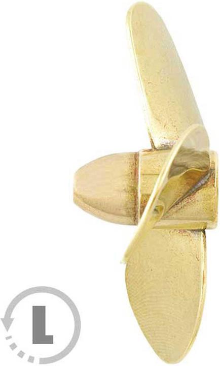 Actual product image Krick ship's propeller brass 3-blade 45