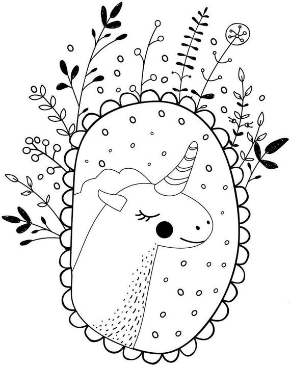 Actual product image My unicorns coloring block