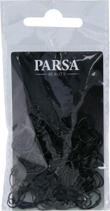 Immagine prodotto Parsa Beauty Elastici per capelli Parsa mini, nero 150 pezzi, gomma (Elastico per capelli)