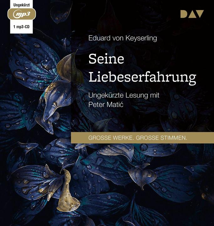 Produktbild Seine Liebeserfahrung (Peter Matic, Eduard von Keyserling, Deutsch)