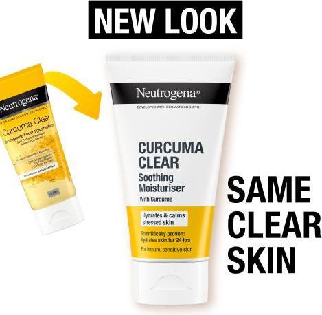 Immagine prodotto Neutrogena Curcuma Clear Idratante Lenitiva (75 ml, Crema da giorno)