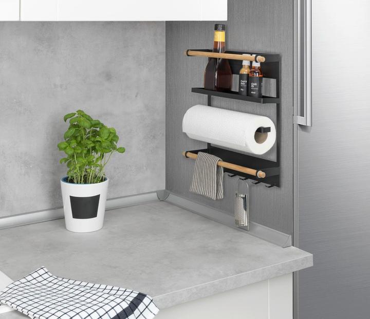 Immagine prodotto Wenko Scaffale magnetico da cucina Magna nero