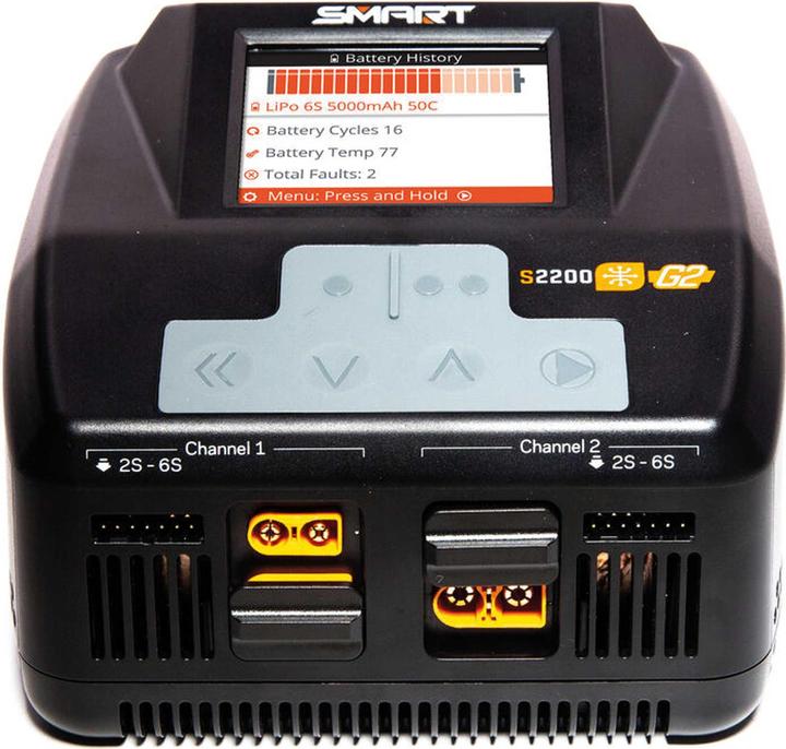 Spektrum Smart G2 AC Charger 2x200W EU