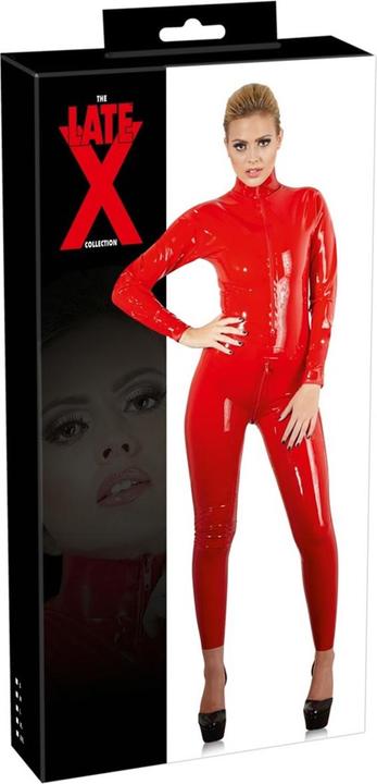 Actual product image LateX Toys Catsuit with zip red (XL)