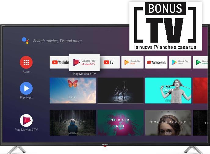 Actual product image Sharp 50BL2EA (50", BL2EF, LCD, 4K, 2019)