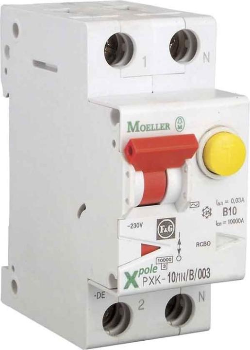 Actual product image Eaton Electric GmbH FI/LS combination switch B 32A 1p+N 30mA PXK-B3