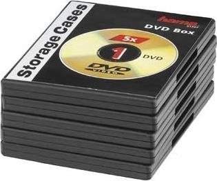 Immagine prodotto Hama DVD Manicotti vuoti, confezione da 5, custodia Jewel Case Nero