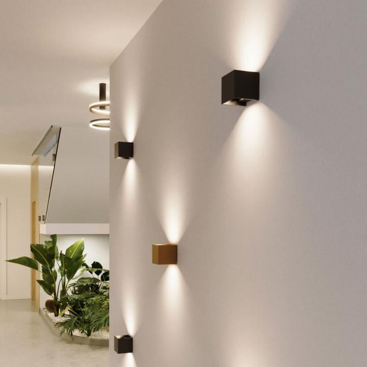 Image du produit s.luce Applique murale LED Ixa angle réglable intérieur & extérieur IP44 (460 lm)