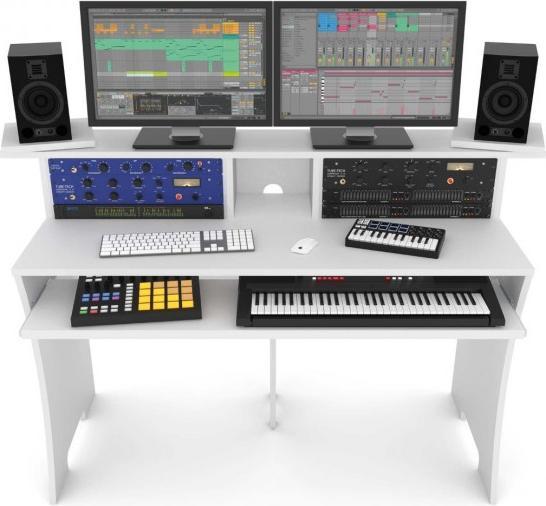 Image du produit Glorious Workbench, table de travail pour studio, bois, noir