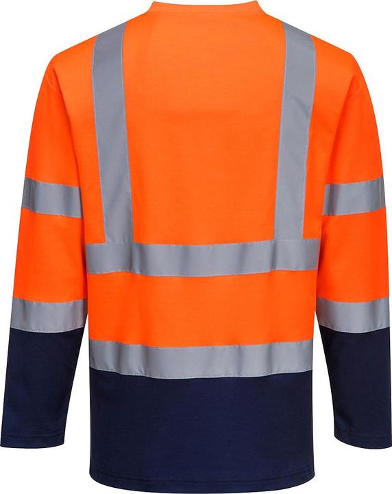 Produktbild Portwest Langärmeliges TShirt aus kontrastreicher Baumwolle mit hohem Sichtschutz (M)