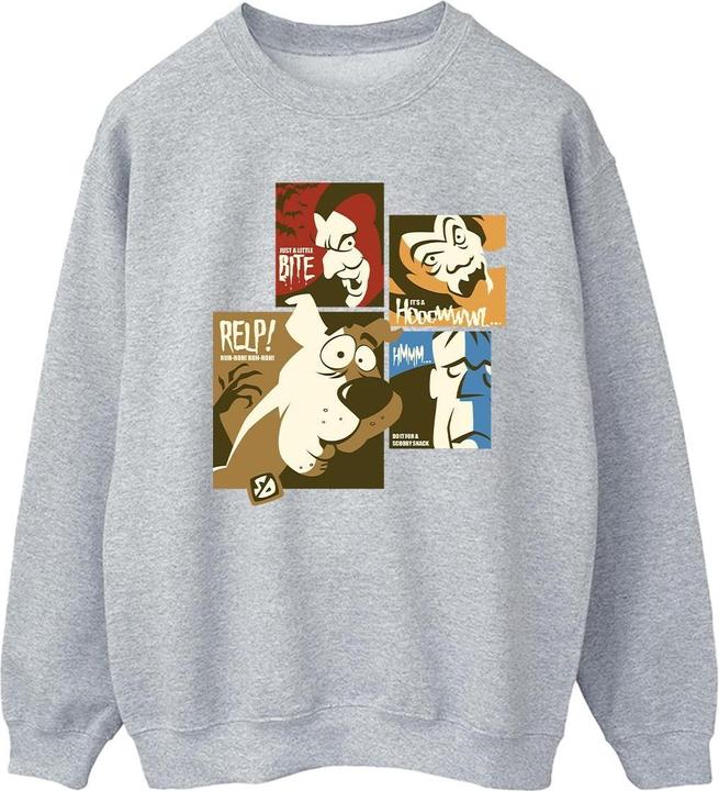 Immagine prodotto Scooby Doo Felpa Volti Quadrati Donna (M)