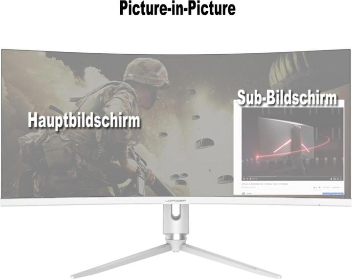 Immagine prodotto LC-Power LC-M34-Q-C-PRO (3440 x 1440 pixel, 34")