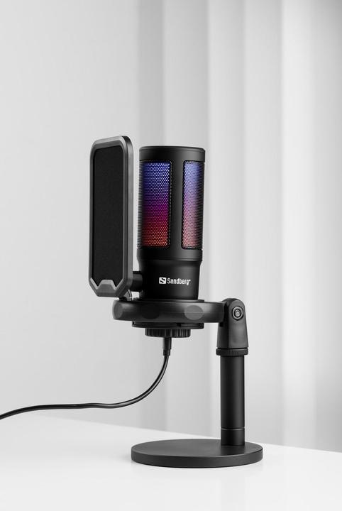 Image du produit Sandberg Streamer USB Microphone RGB