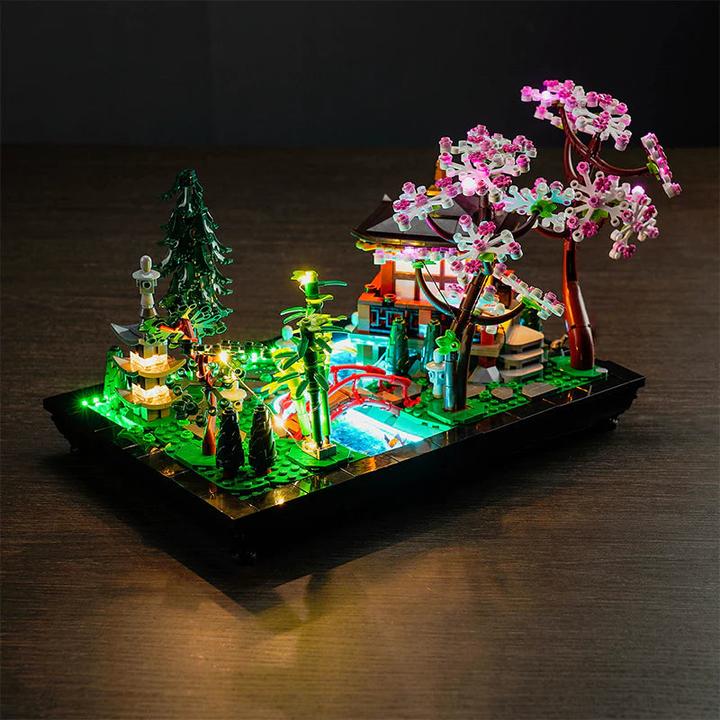 Immagine prodotto BrickBling Set di luci a LED per LEGO Giardino del Silenzio (10315), incluso il telecomando