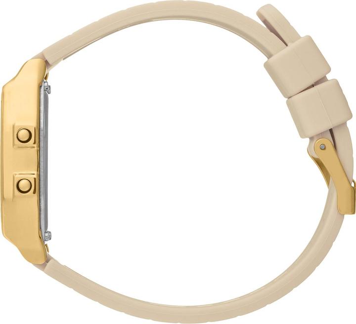 Produktbild ICE Watch ICE-Watch ICE digit retro - Metal gold mirror - Almond skin - Small Armbanduhr (32 mm)