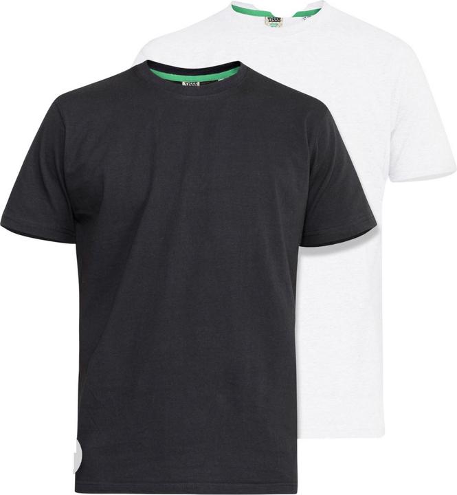 Immagine prodotto DUKE T-shirt Fenton D555 Kingsize a collo tondo 2-pack (3XL)