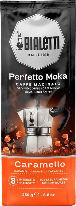 Bialetti Perfetto Moka Caramello (Mittlere Röstung, 250 g)