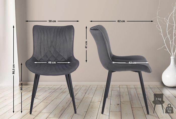 Image du produit Swisshandel24 Lot de 2 velours Brady