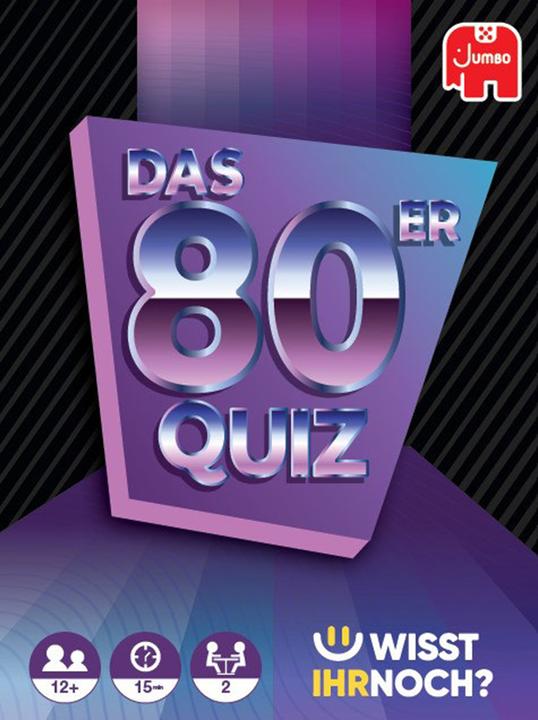 Produktbild Jumbo Das 80er Quiz: Wisst Ihr Noch? (Deutsch, Französisch, Italienisch)