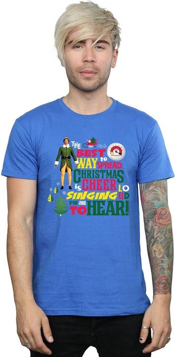 Immagine prodotto Elf Christmas Cheer Maglietta Uomo (XL)