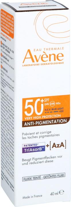 Produktbild Avène Anti-Pigmentation getöntes Fluid LSF 50+ für empfindliche Haut, 40 ml Lösung