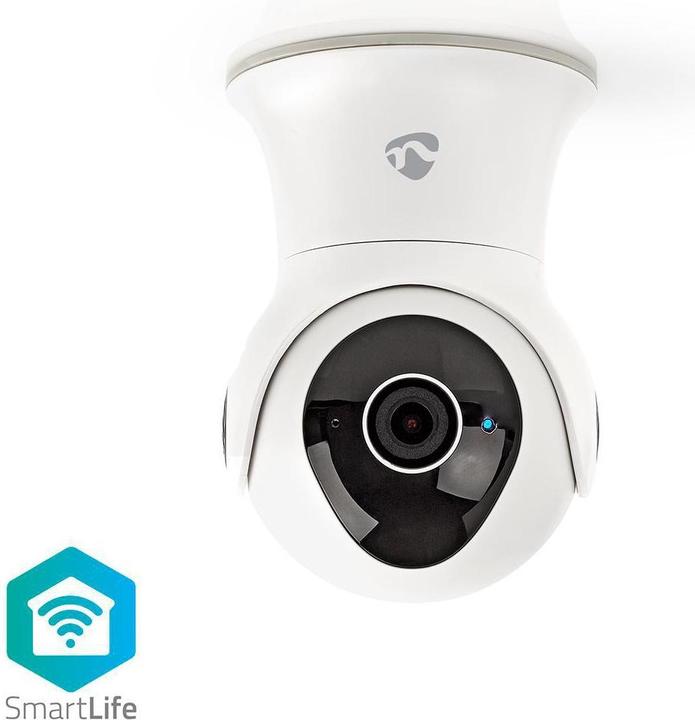 Produktbild Nedis Smartlife Aussenkamera Wi-Fi Full HD 1080p IP65 Cloud / Internal 16GB 12 VDC mit Bewegungssenso (1920 x 1080 Pixels)