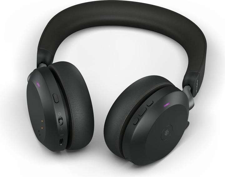 Produktbild Jabra Evolve2 75 Duo MS (Kabellos, Kabelgebunden, USB-C)