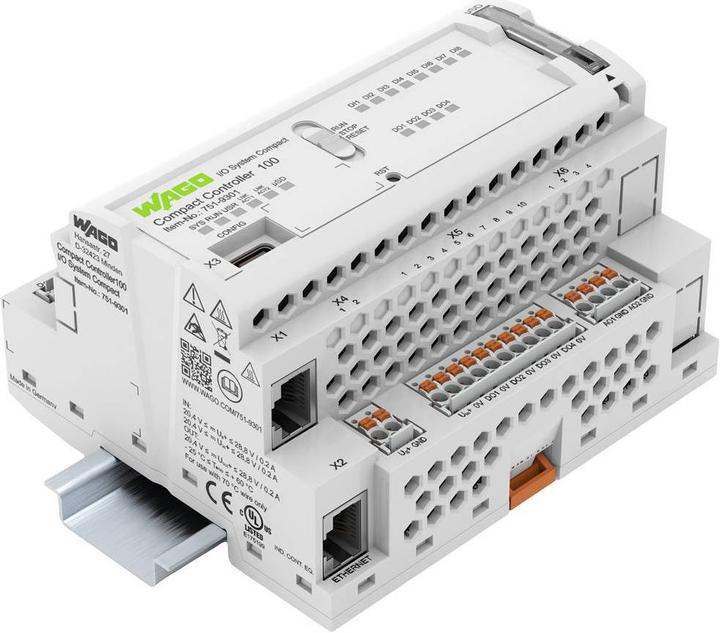Wago Regelaar met geïntegreerde I/O's