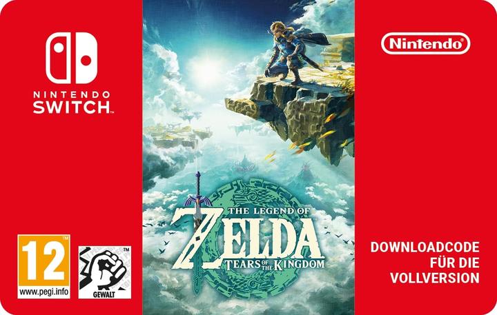 Image du produit Nintendo The Legend of Zelda: Tears of the Kingdom Digital Code (Switch)
