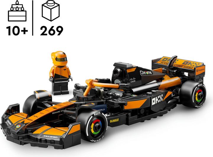 Image du produit LEGO McLaren F1 Team MCL38 Rennauto (77251, LEGO Speed Champions)