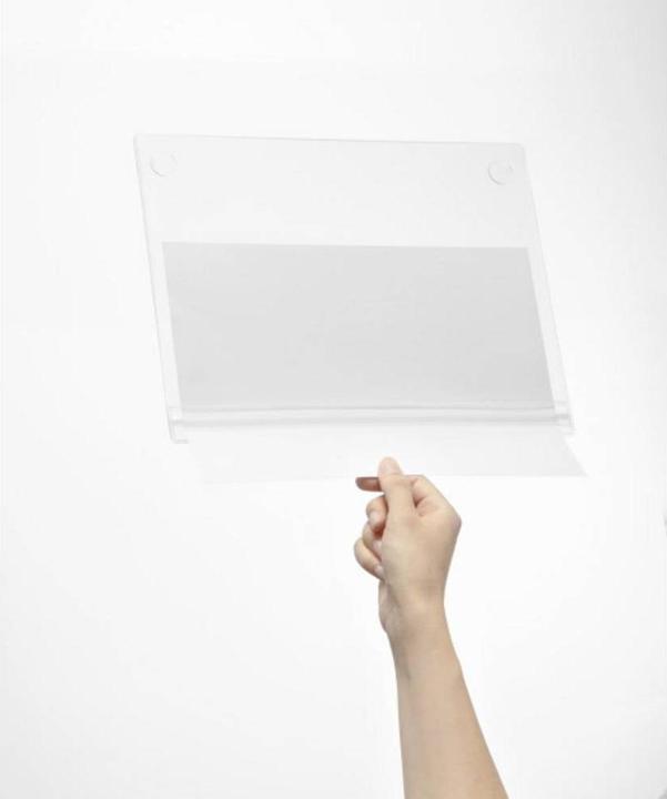 Actual product image Durable Poster pockets waterproof (A4)