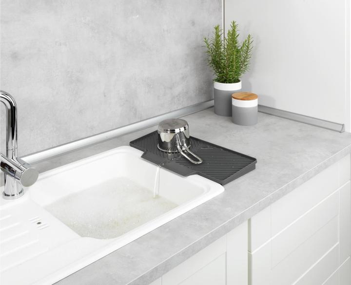 Actual product image Wenko Drainer mat Neli grey