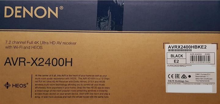 Actual product image Denon Avr-X2400h (7.2 channels, FM)
