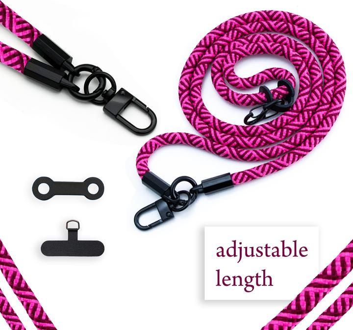 Actual product image Cadorabo Chain case for HTC Desire HD necklace cover adjustable