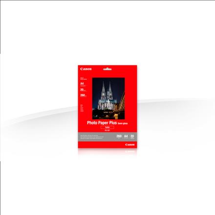 Actual product image Canon SG-201 Plus Semi-Gloss (260 g/m², 10 x 15 cm, 50 x)