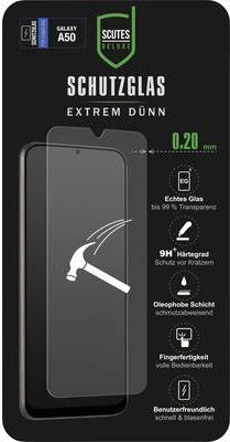 Produktbild Scutes Deluxe Displayschutzglas Samsung Galaxy A50 (1 Stück, Samsung Galaxy A50)