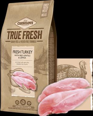 Actual product image Carnilove Dog Adult dry food True Fresh Truthan (Adult, 1 pcs., 11400 g)
