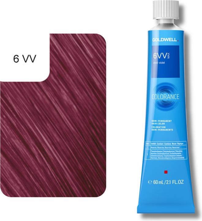 Image du produit Goldwell Colorance Tube Demi-Permanente (6VV violet vif Max)