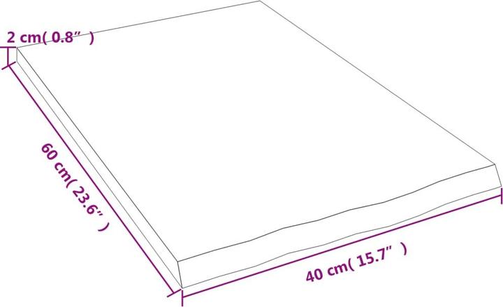 Image du produit VidaXL Siegmund (40 x 60 x 2 cm)