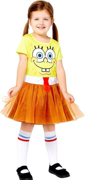 Image du produit Amscan Costume enfants Bob l'éponge pour les filles âgées de 4 à 6 ans (4, 5, 6)