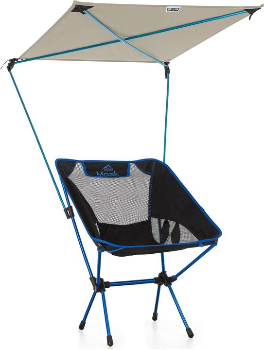 Produktbild Normani Campingstuhl???Moak??? mit Sonnenschirm - 8603
